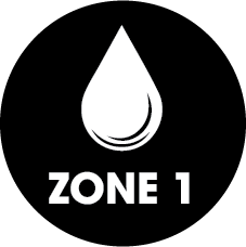 Bathroom Zone 1