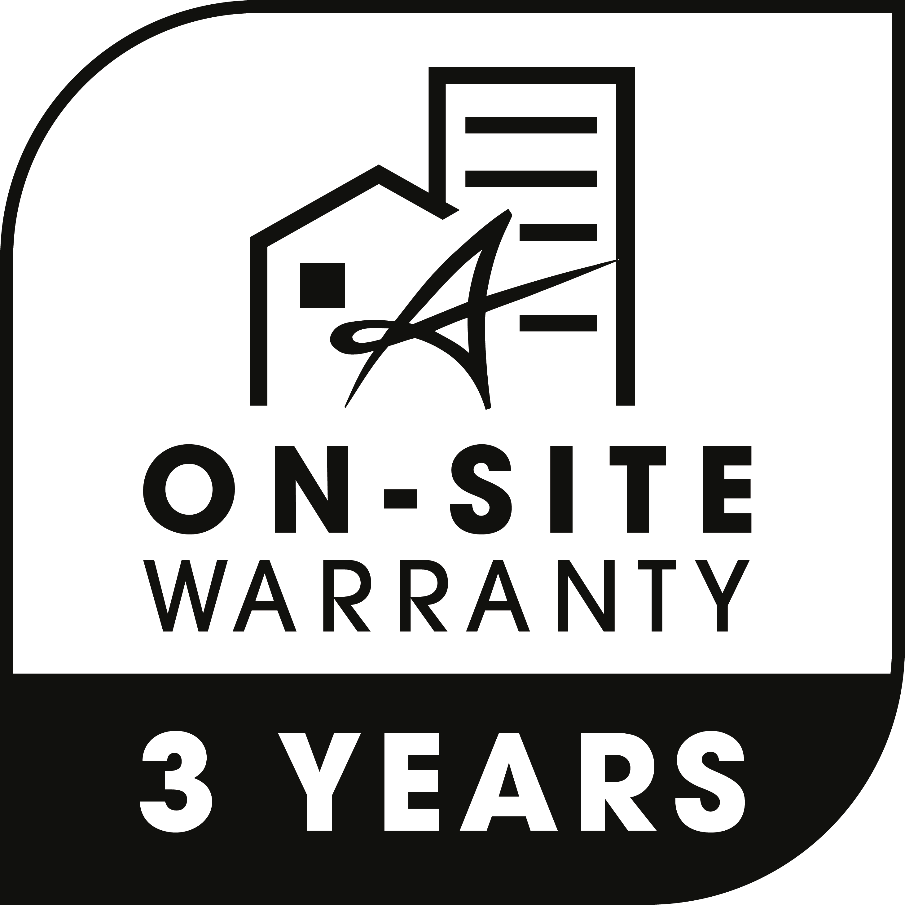 On Site Warranty 3 Years